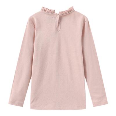 法国小帆船Petitbateau童装女童长袖休闲纯棉T恤衫A0BO1