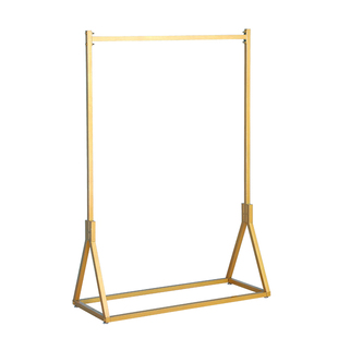 服装展示架加厚铁艺落地架不掉漆铁架子室内晾衣架男女装店挂衣架