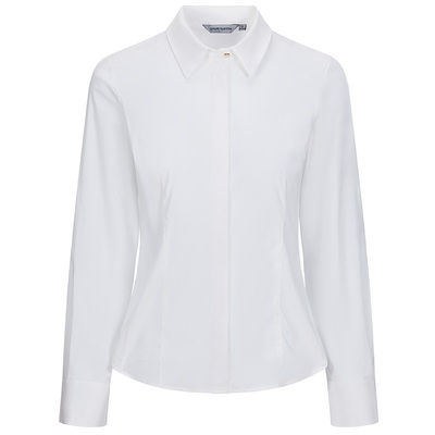 卓凡尼·华伦天奴白色长袖衬衫