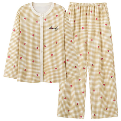 浪莎女士纯棉高级感家居服