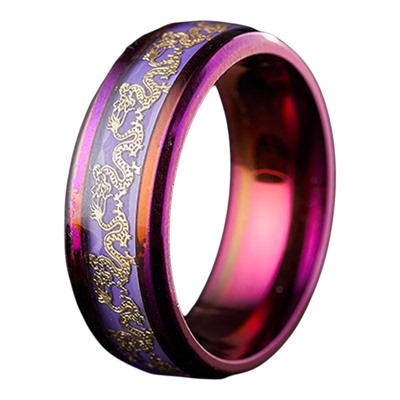 2026马年九紫离火运情侣指环