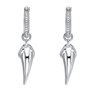 TowerOneSelect官方店TOWERONE獠牙耳环原创设计情侣高级感耳饰潮