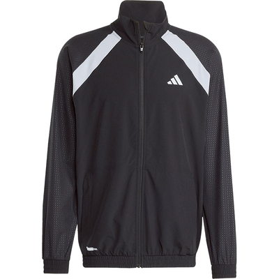 Adidas/阿迪达斯正品CLIMACOOL男士立领梭织拼接运动外套JV6950