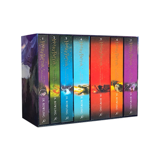 哈利波特 英语原版1-7全套 原版书籍 英文正版全集 Harry Potter 哈利波特  英版课外阅读 英文原版魔法石密室 小说 jk罗琳
