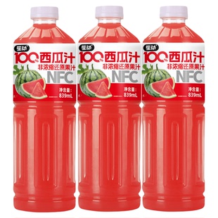 农科院推荐冰镇西瓜汁风味饮料NFC西瓜汁解腻清甜爽口0添加旗舰店