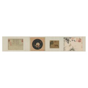 明 朱瞻基 三鼠图卷 老鼠生肖国画古代真迹微喷复制画