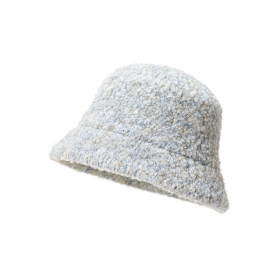 凡饰羊羔毛渔夫帽大头围保暖