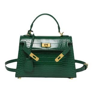 BOAT TAIL&CK高级感通勤包包女式2025新款mini二代鳄鱼纹凯莉包