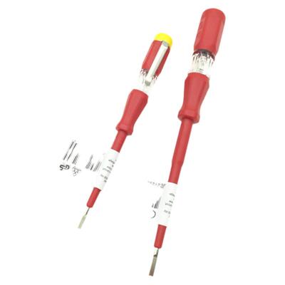 日本罗宾汉测电笔进口电笔进口电工螺丝刀加硬试电笔RVT-111/212