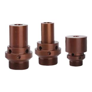 0640数控车床内撑轴头46机内撑夹头后拉式套筒内涨夹具法兰轴头套