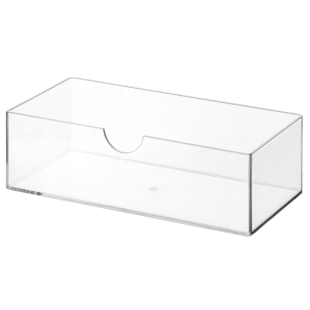 懒角落化妆品收纳盒桌面梳妆台护肤品置物盒口红化妆刷抽屉式盒子