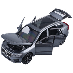 沃尔沃XC60模型SUV黑色仿真合金XC90汽车模S90儿童玩具车摆件礼物