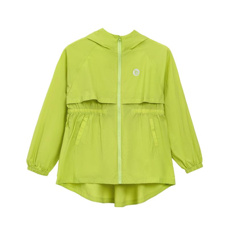 日本LIVHEART女童防晒衣女2025新款透气速干皮肤衣防晒服儿童大童