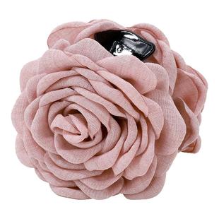 DODOGOGO玫瑰花朵抓夹女后脑勺鲨鱼夹发抓2025年新款头花发饰夹子