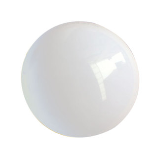 消防应急灯罩外壳阻燃灯罩塑料工程款圆形走廊过道旋口三卡灯罩配