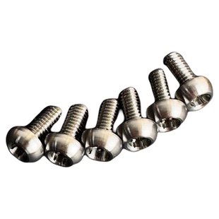 TOOJEZ自行车碟片TC4钛合金碟片螺丝T25x10MM轻量耐用
