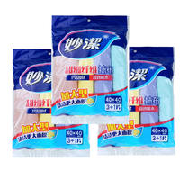 Miaojie high-efficiency water-absorbing multi-functional microfiber cloth for home use, large-sized 40 cm *40 cm for wiping thumbnail 3
