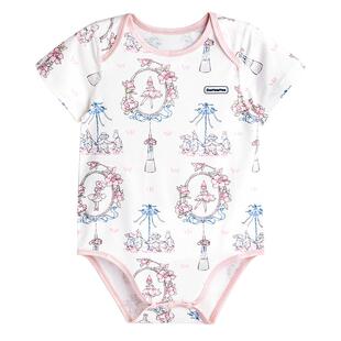 【新品】Domiamia新生儿短袖包屁衣春季婴儿衣服小月龄宝宝连体衣