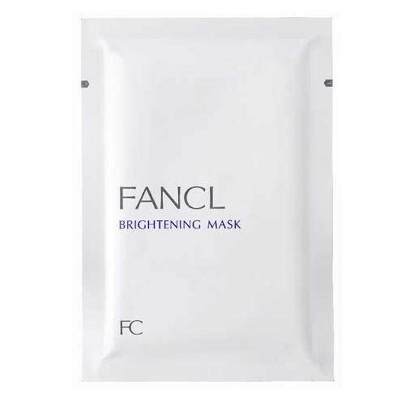 日本直邮FANCL芳珂新款补水保湿提拉美白精华面膜21ml×6片/正品