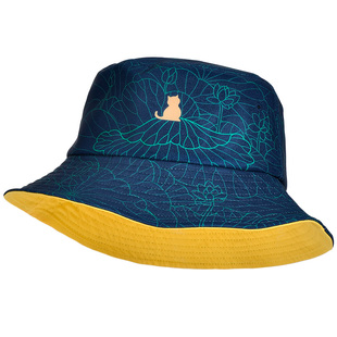 故宫 宫喵赏莲渔夫帽 帽子双面戴男女款遮阳 故宫官方旗舰店