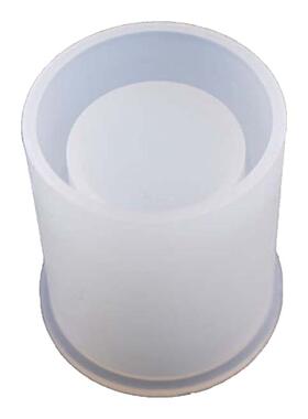 镜面中号方形圆形笔筒硅胶模具 手工diy滴胶材料配件 不含胶水