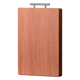 乌檀木菜板抗菌防霉家用食品级实木砧板双面切菜板厨房专用案粘板