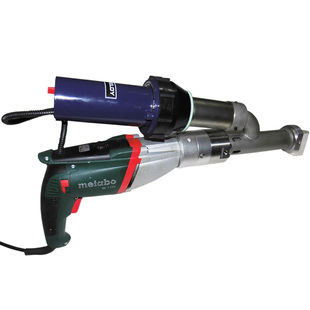 PE管手动挤出调温3400W塑料PP大焊枪塑焊机焊接热风枪自动送焊丝