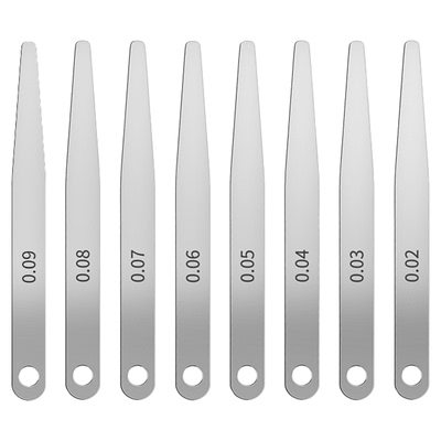 高精度弹簧钢超薄塞尺片0.01-5mm