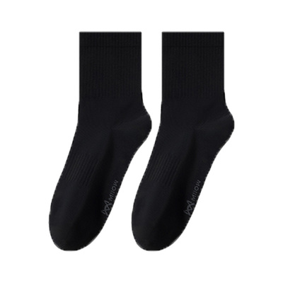 猫人纯棉精油香氛防臭女士中筒袜