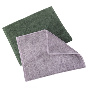 霜山棉制地巾双面吸水浴室踩脚巾酒店擦脚巾毛巾防滑地垫家用脚垫