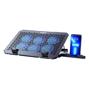 博可斯笔记本散热器底座游戏本外置静音风扇降温神器办公16寸手提电脑支架适用于外星人拯救者y7000p天选6pro