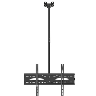 适用电视机吊架可伸缩旋转广告灯箱吸顶支架14-70寸显示器吊顶架