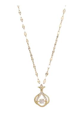 灵动香包钛钢项链小众锁骨链颈链