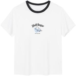 特步短袖女2026年夏季运动服装小个子女装休闲T恤女974228010122