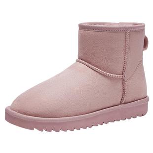 热风雪地靴女2025年冬季新款加绒加厚保暖短靴时尚百搭棉鞋靴子女