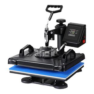 平板6合一组合热转印机器 多功能热转印机 t恤烫画机批发压烫机