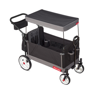 【定制】RadioFlyer儿童四轮手推车宝宝可座躺双向折叠遛娃车户外