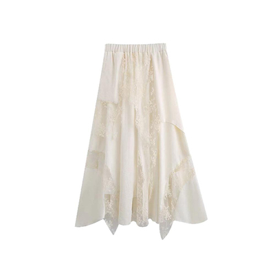 一眼就沦陷的韩系温柔蕾丝半身裙