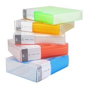 a5文件夹活页收纳册32k资料册透明插页文件册资料夹收纳夹收纳本