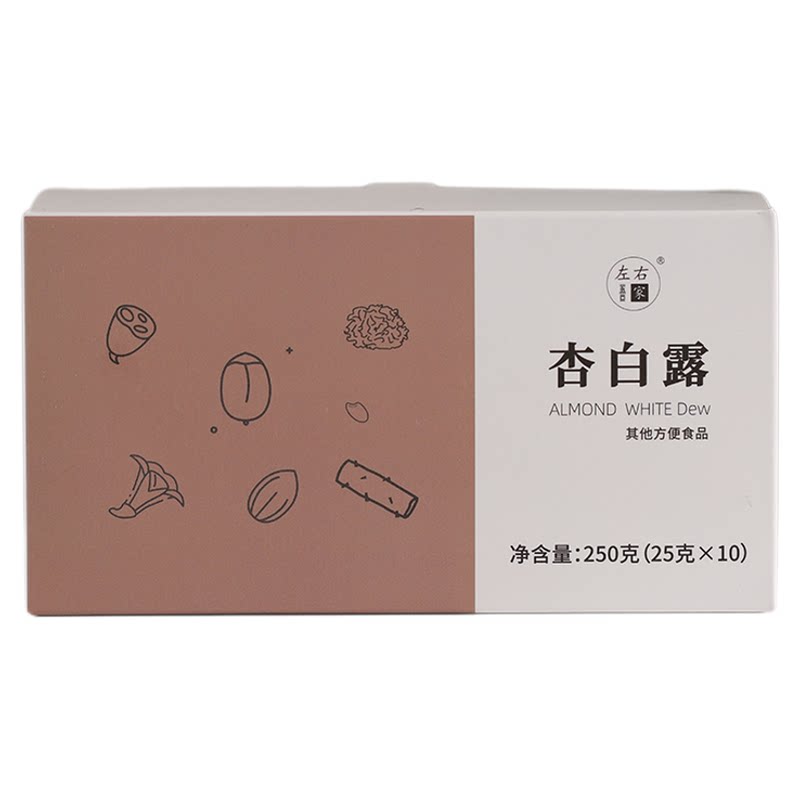 左右吾家杏白露七白饮杏仁粉冲饮