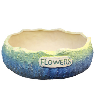 30CM特大号拼盘多肉花盆陶瓷大口径肉肉盆北欧风大号盆栽清仓特价