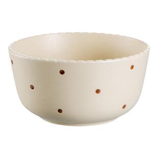 波点陶瓷碗餐具套装6寸面碗饭碗烤箱可用家用沙拉碗早餐汤碗热卖