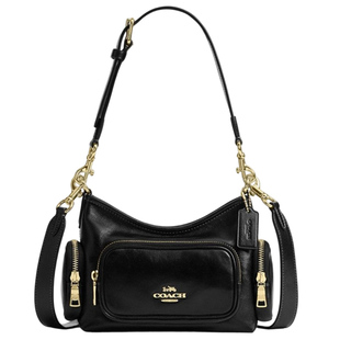 【保证】COACH/蔻驰新款Laurel 18流浪包牛皮女包单肩斜挎包