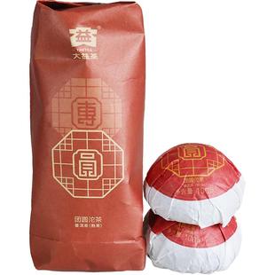 大益普洱茶 团圆沱茶普洱熟茶100g 云南勐海茶叶官方旗舰店