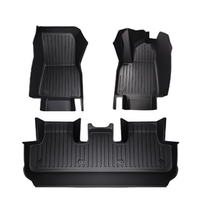 特斯拉modelY 焕新版汽车脚垫model3 焕新版毛豆Y全包围tpe脚垫