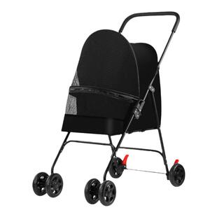 宠物推车狗狗代步猫咪泰迪手推车外出旅行中小型狗拉车轻便可折叠