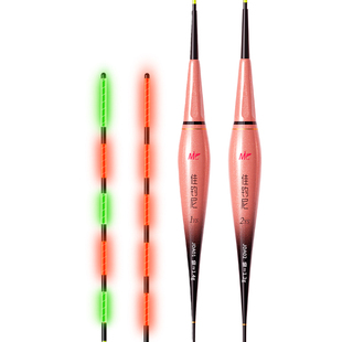 佳钓尼硬尾夜光漂咬钩变色日夜两用电子漂鲫鱼漂醒目高灵敏浮漂