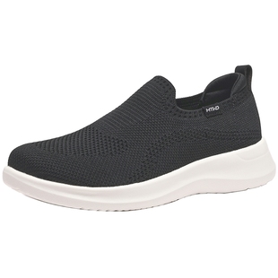 热风轻便健步鞋女款2025年春季新款百搭户外慢跑鞋网面透气休闲鞋