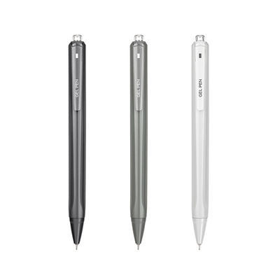 爱好重品按动中性笔高密度重手感