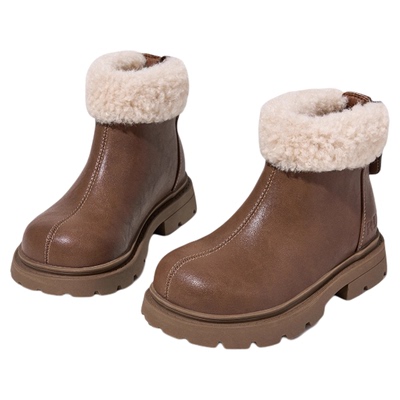 红蜻蜓女童鞋儿童靴子